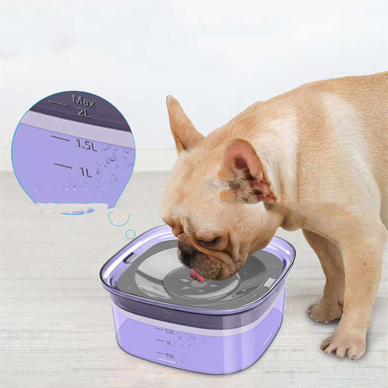 Petvora™ AquaShield No-Spill Dog Water Bowl